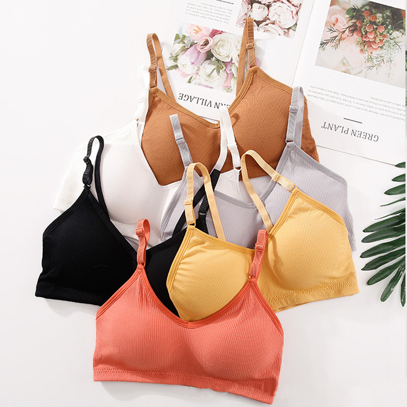 Suspender Tank Top - 夏用ワイヤレスブラジャー女性シームレスブラレットセクシーな耐衝撃スポーツブラジャー女性用睡眠タンクトップランジェリー