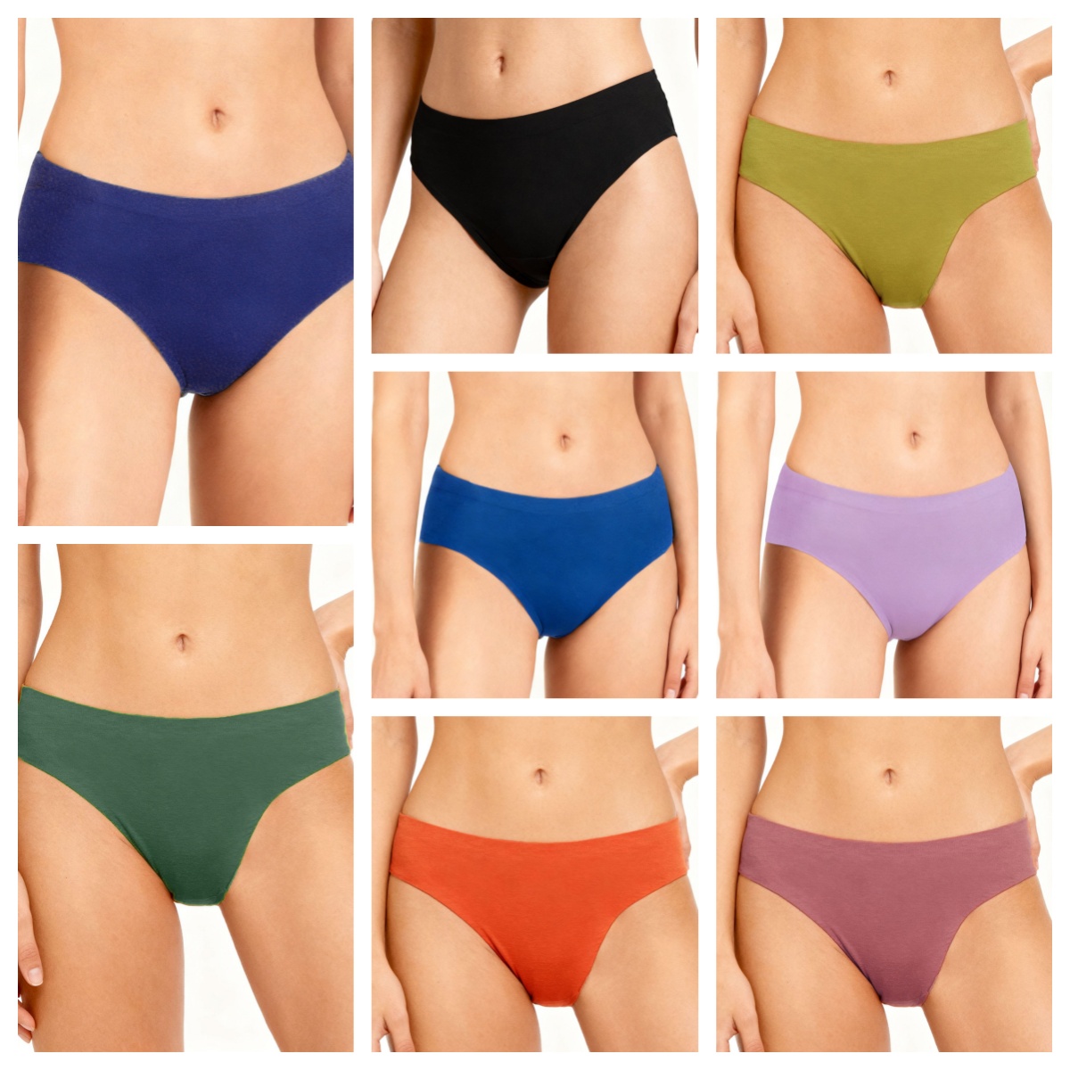 Quick Dry Underwear - ゼリルナ シームレス生理用ショーツ ソフトで滑らか 肌に優しい 通気性 吸湿速乾
