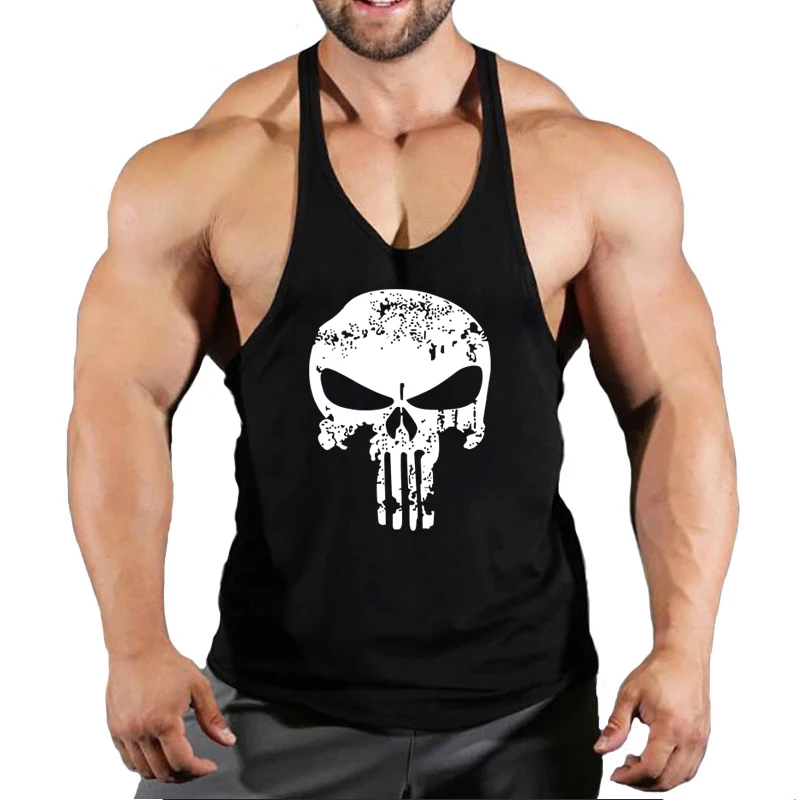 Undershirt Crew Neck - トップジム紳士服タンクベストジムシャツアンダーシャツ男スポーツウェアボディービルワークアウトベスト筋肉衣類ブランドフィットネス