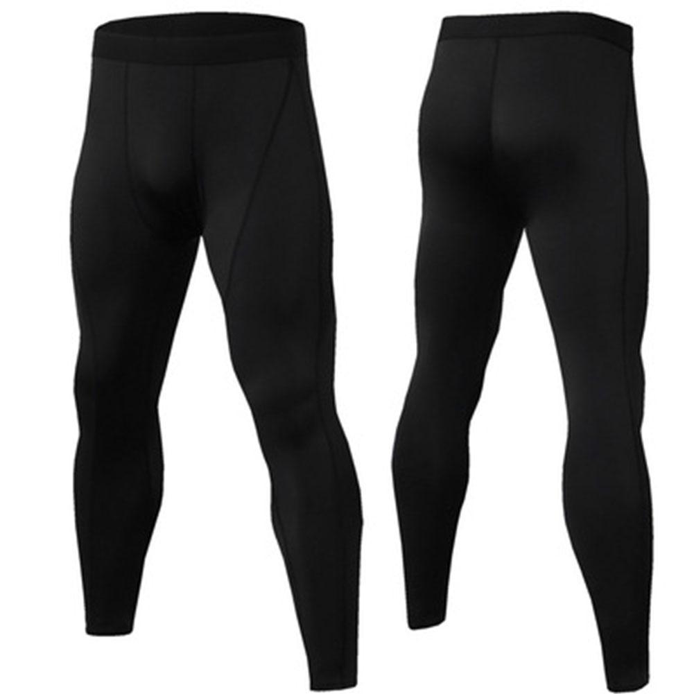 Compression Long Pant - 男性用コンプレッションフィットネスレギンス,ジムランニングタイツ,ジョギングパンツ,ヨガトレーニングボトム,1ピース