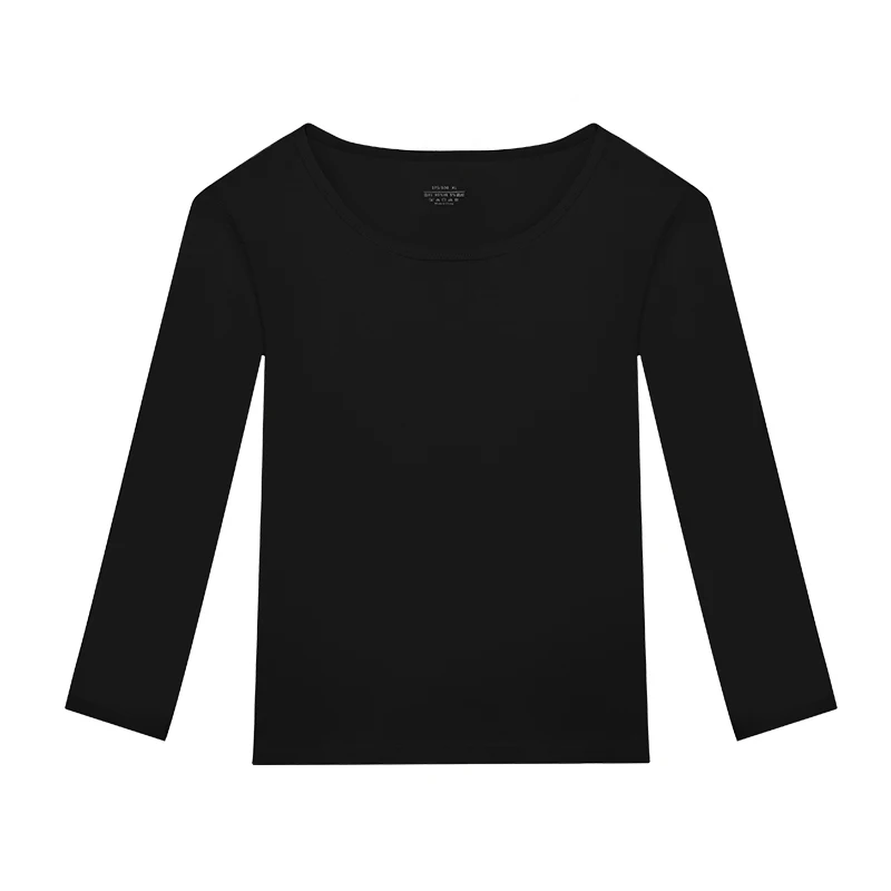Undershirt Crew Neck - 女性用サーマル下着、2023年秋冬新作クルーネックアンダーシャツ、超薄型防寒スリムベースレイヤートップ