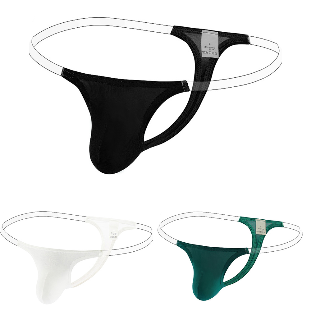 Jockstrap Athletic - 男性用セクシーポーチGストリングTバックセックストイ透明ベルト通気性ソフトセクシーメンズ下着ホット露出尻ユニセックスパンティー