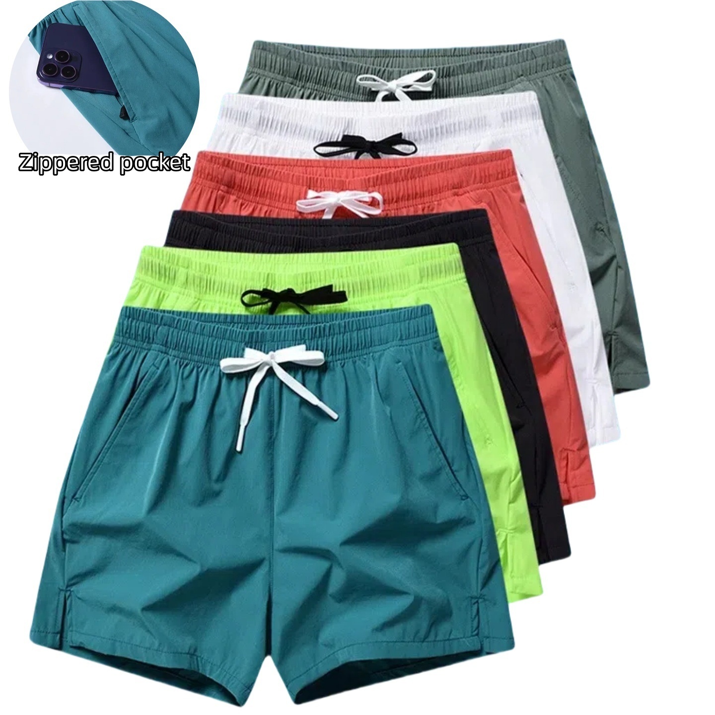 Trunk Breathable Men - 2025年新作メンズ水着ショーツブランドビーチウェアセクシー水着メンズスイムトランクスローウエスト通気性ビーチウェアサーフィン4.2