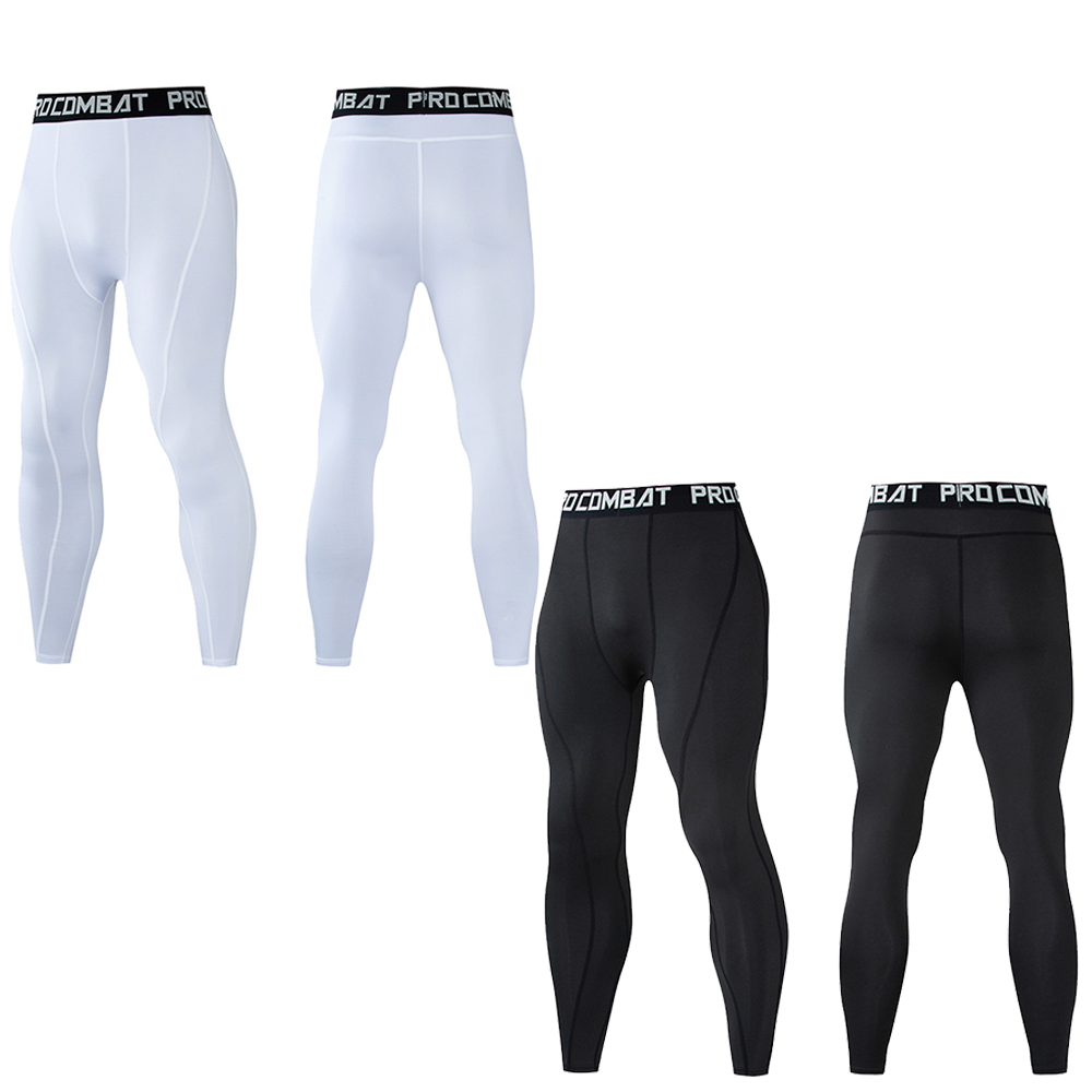 Compression Long Pant - メンズコンプレッションフィットネスタイツ,ジムタイツ,ランニングタイツ,ジョギングパンツ,トレーニング,ロングヨガパンツ