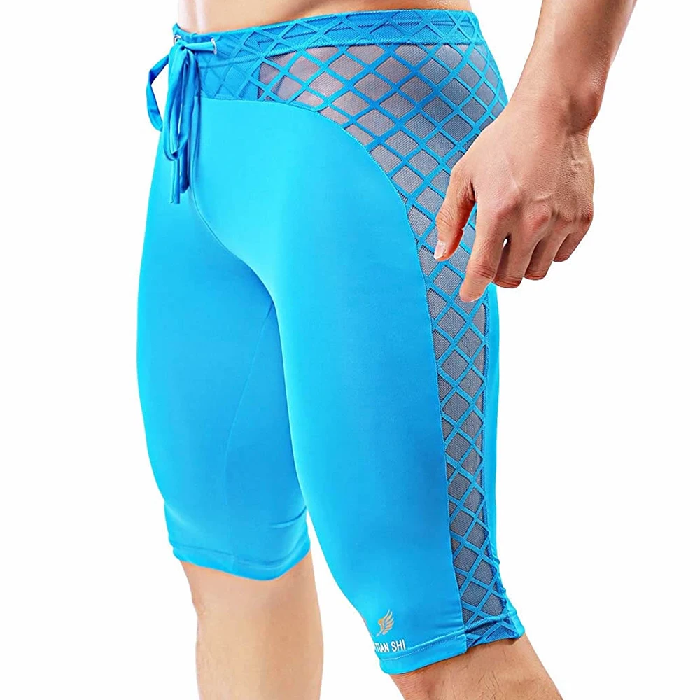 Mesh Sport Boxer - 男性用の速乾性メッシュショーツ,スポーツ,ジョギング,トレーニング,ジム用のショートパンツ