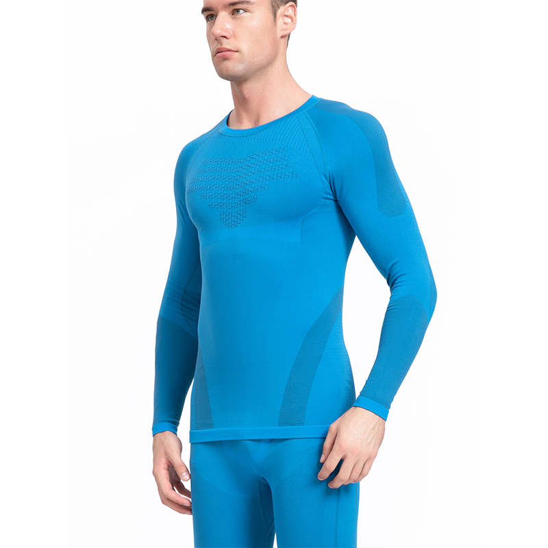 Compression Long Pant - 男性ジム圧縮セットフィットネスランニングハイキングスキータイトな運動スポーツバスケットボールサッカーパンツ + ロングシャツ服スーツ