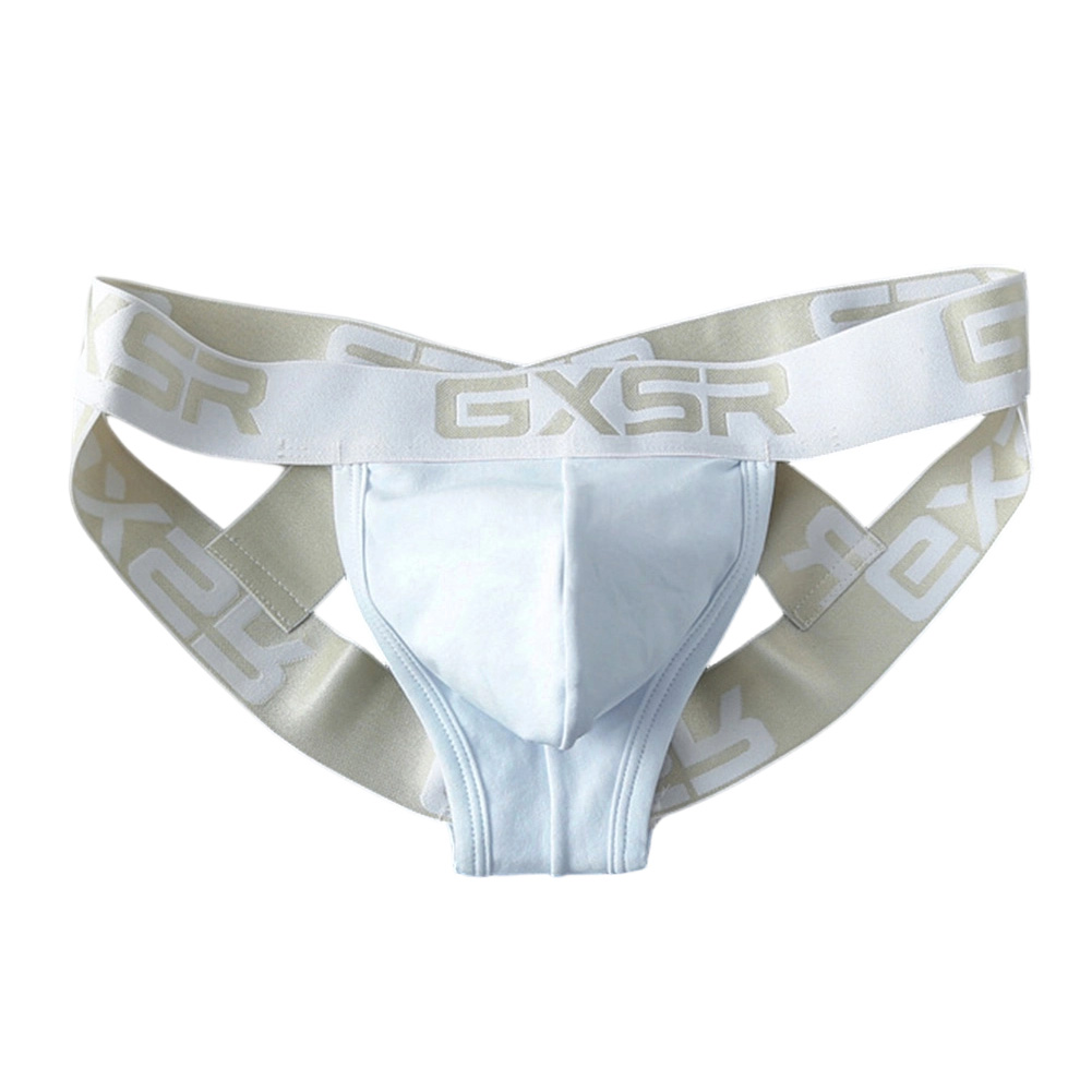 Pouch Boxer Pouch - 通気性のあるメンズボクサーブリーフ、ポーチサポート付き、無地プリントのコットン下着、快適さと耐久性を追求したデザイン