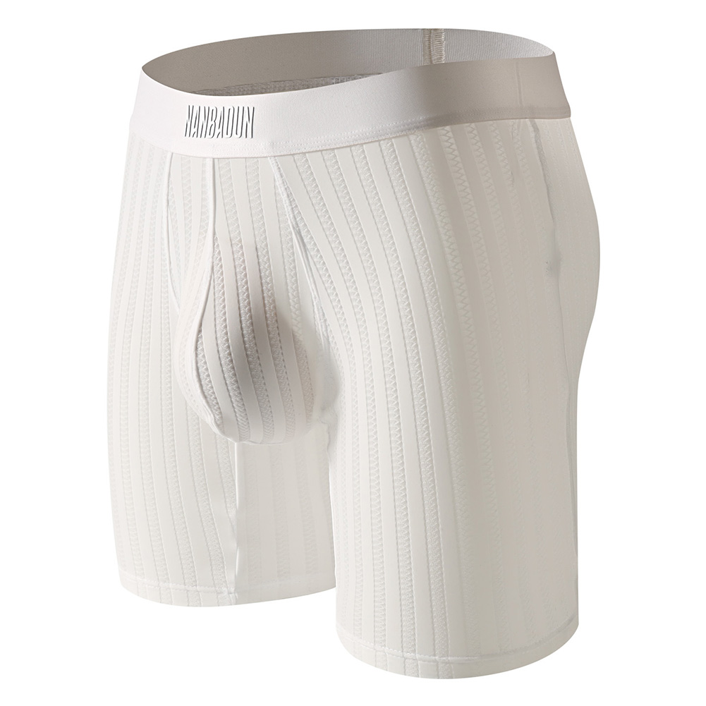 メンズアイスシルクロングレッグショーツ、ボクサーメッシュ通気 - Long Leg Trunk Men のレビューと価格