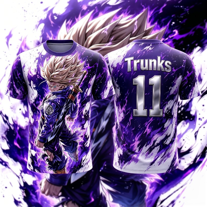 2026 夏ドラゴンボールトランクス 3D プリントジャージ - Trunk Breathable Men のレビューと価格
