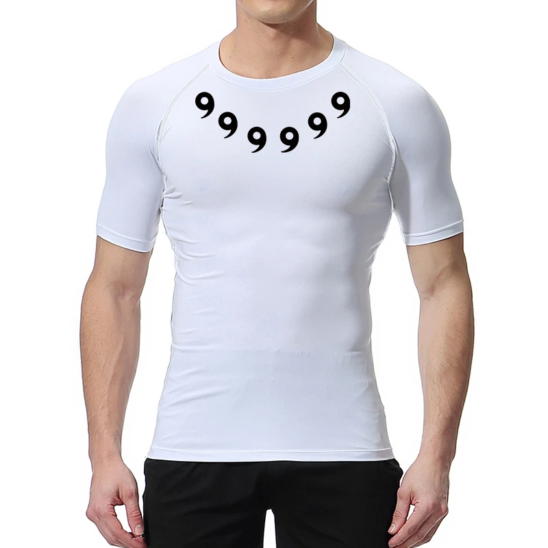 男性用半袖コンプレッションシャツ、ジムトレーニングTシャツ、 - Base Layer Top のレビューと価格
