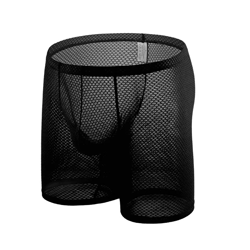 ゲイは男性用ボクサー、伸縮性のあるブリーフ、長い脚のトランク - Long Leg Trunk Men のレビューと価格