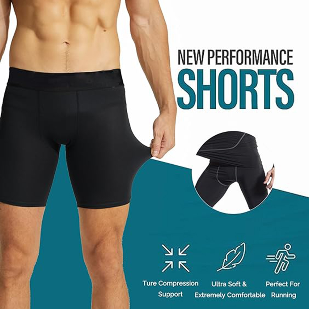 メンズバスケットボールショーツ,アスレチック下着,バスケット - Compression Shorts Athletes のレビューと価格