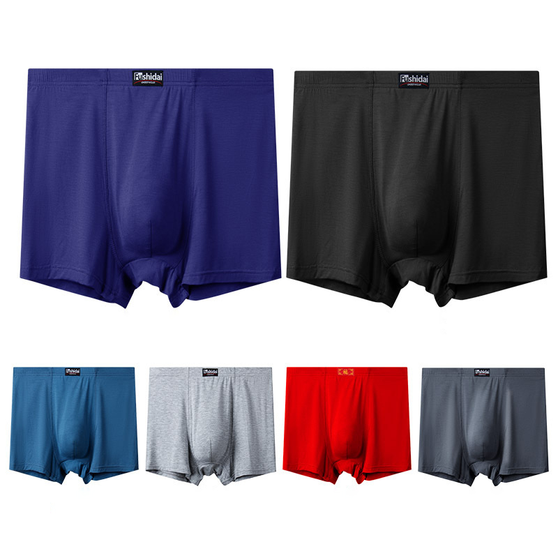 3 ピース/ロット 13XL オーバーサイズ男性ボクサープラ - Boxer Shorts Modal のレビューと価格