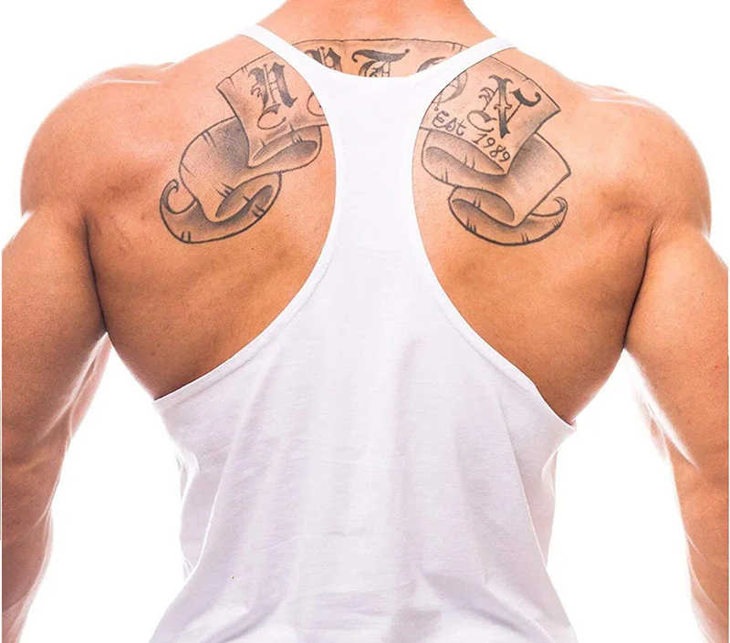 ボディビルディングとフィットネスストラガーアンダーシャツ,男 - Undershirt Crew Neck のレビューと価格