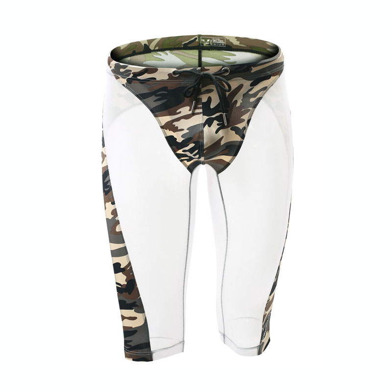 メンズカモフラージュメッシュボクサーパンツ,伸縮性のあるウエ - Mesh Sport Boxer のレビューと価格