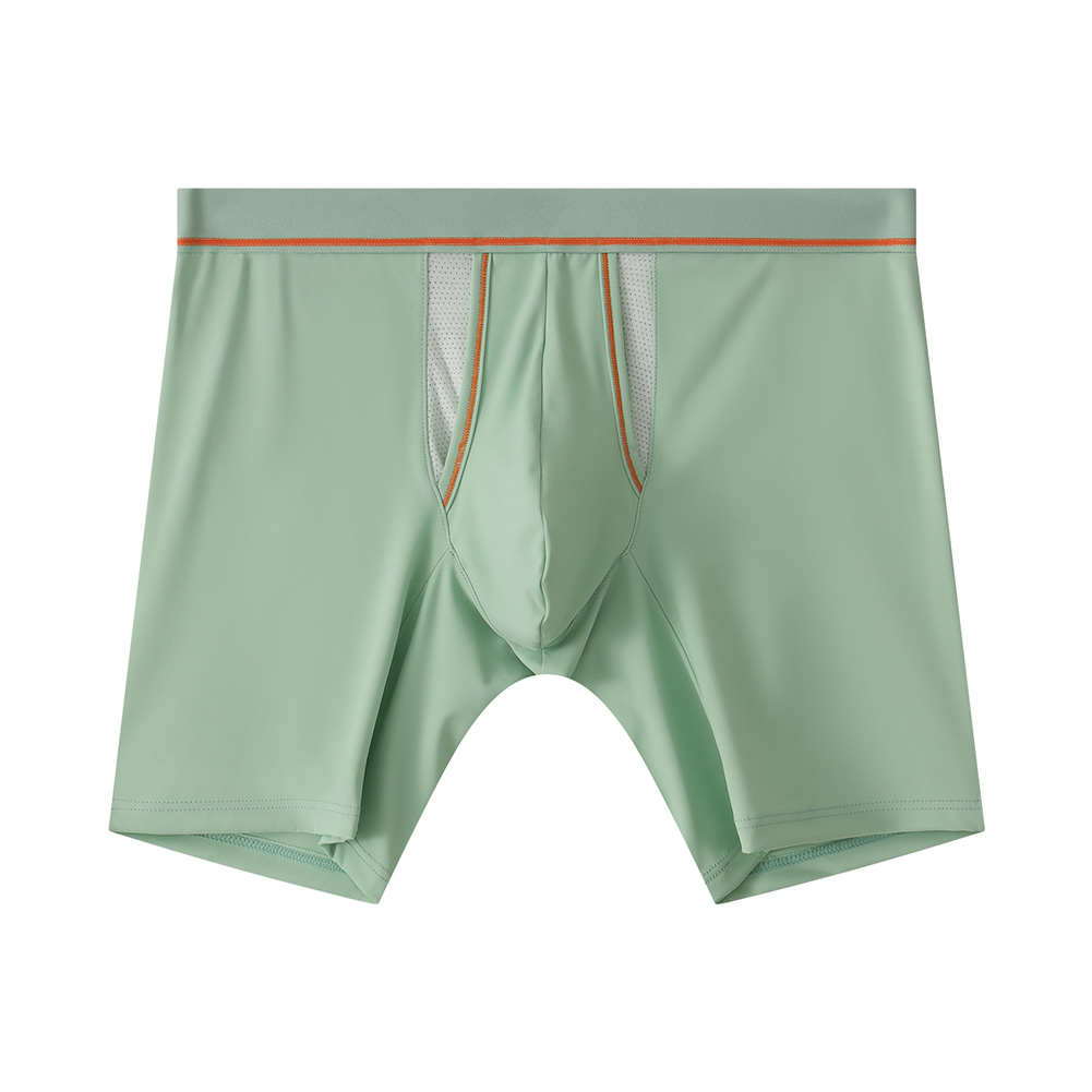 男性用セパレートポーチ下着スポーツホットホットランジェリー長 - Long Leg Trunk Men のレビューと価格