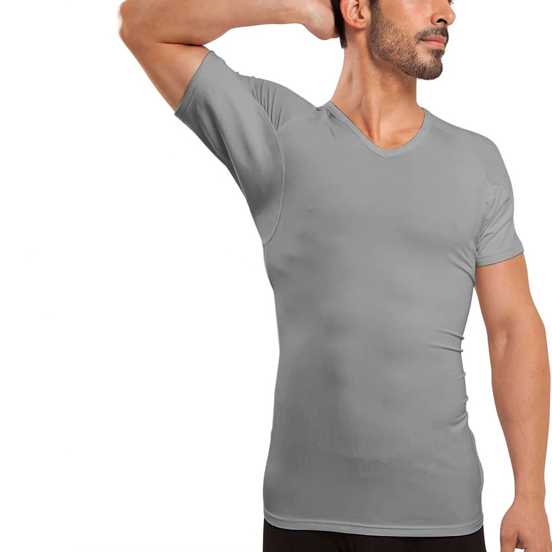 男性肌着抗発汗 T シャツ脇汗防止 T シャツ - Undershirt Crew Neck のレビューと価格