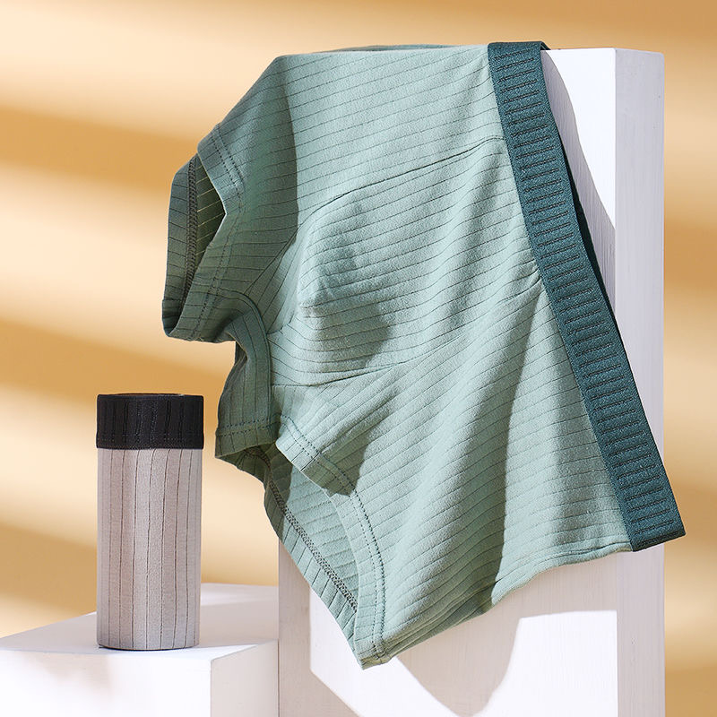 7 ピース/ロットメンズ綿下着ボクサーパンツ純粋な綿通気性ミ - Multi Pack Underwear のレビューと価格