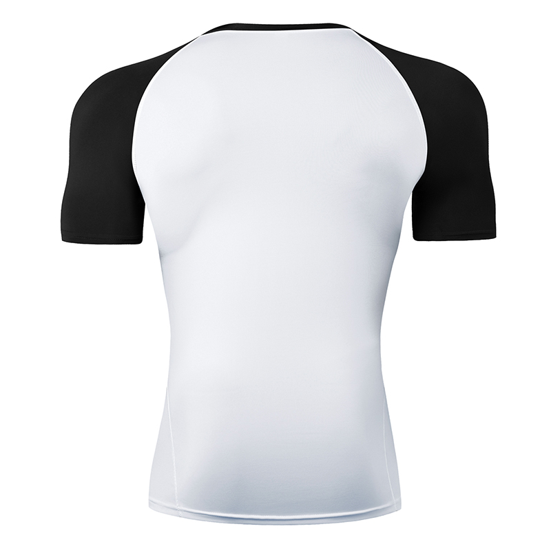 メンズグラフィック半袖コンプレッションシャツ夏アスレチック速 - Base Layer Top のレビューと価格