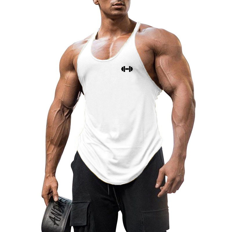 メンズソフト通気性トレーニングベスト,ラウンドネック,快適, - Sleeveless Undershirt のレビューと価格