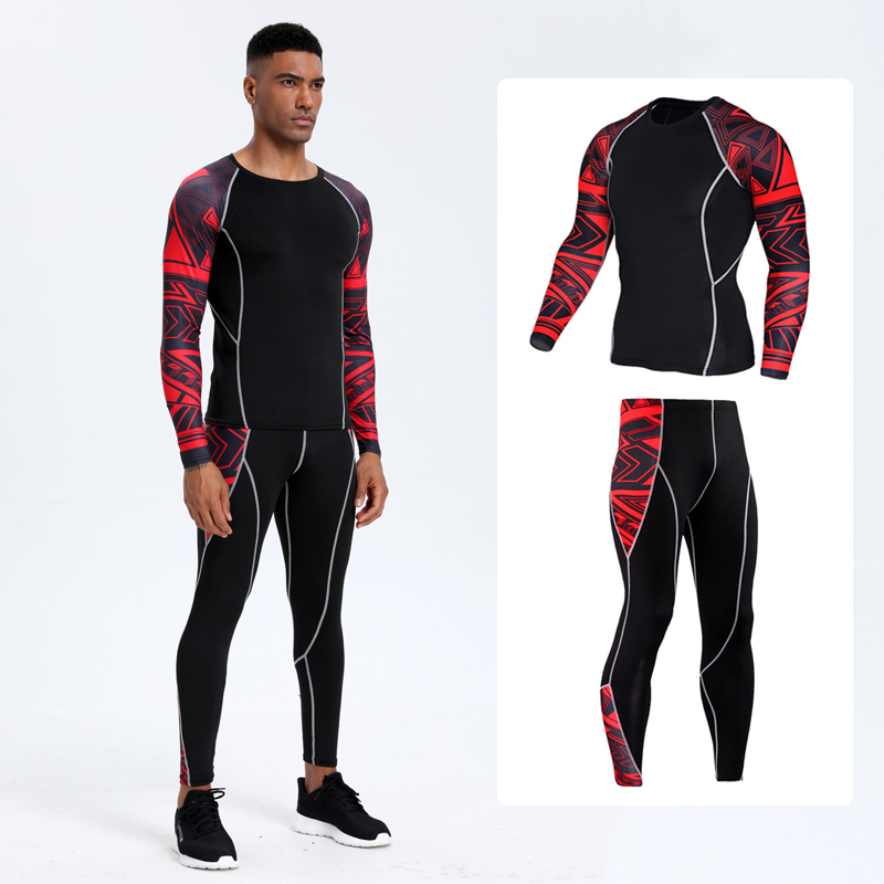 メンズ PRO スポーツ フィットネス スーツ: ランニング - Compression Long Pant のレビューと価格