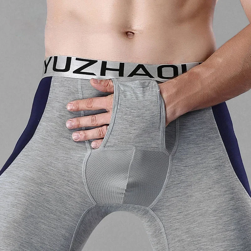 メンズ弾丸型セパレーションロングジョンズ、ストレッチコットン - Thermal Long John のレビューと価格