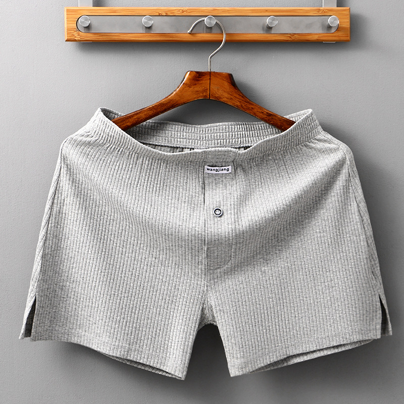 メンズ通気性コットンボクサー,無地の下着,ルーズフィットパン - Boxer Shorts Modal のレビューと価格