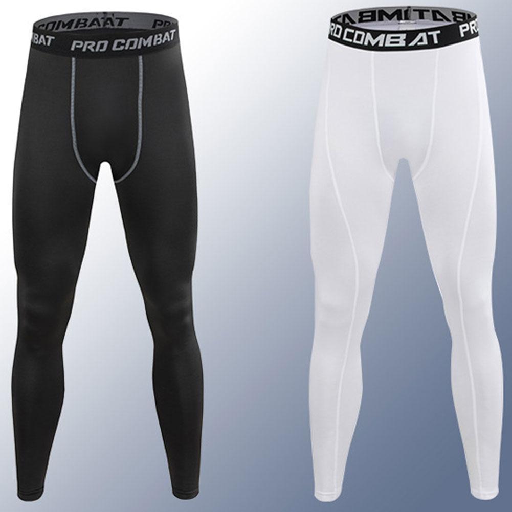 男性用コンプレッションフィットネスレギンス,ジムランニングタ - Compression Long Pant のレビューと価格