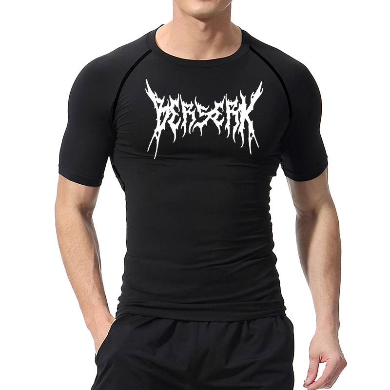 ジムワークアウトラッシュガード男性用アスレチッククイックドラ - Base Layer Top のレビューと価格