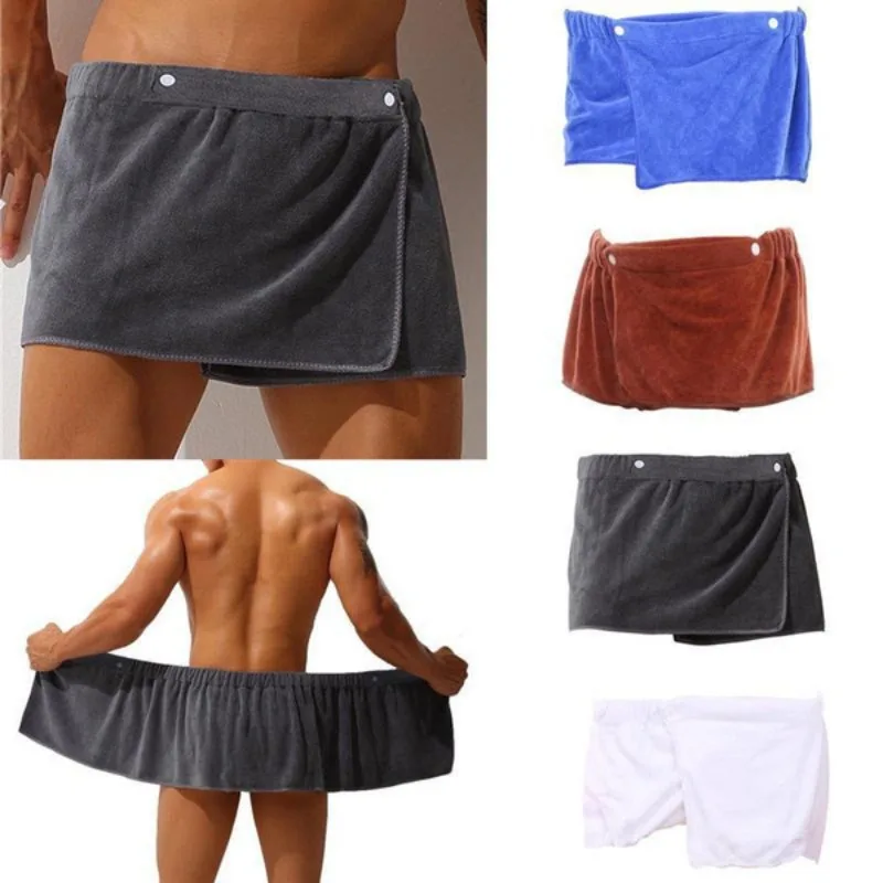 メンズバスタオル吸水タオルセクシービーチスカート透け防止メン - Bamboo Fiber Trunk のレビューと価格