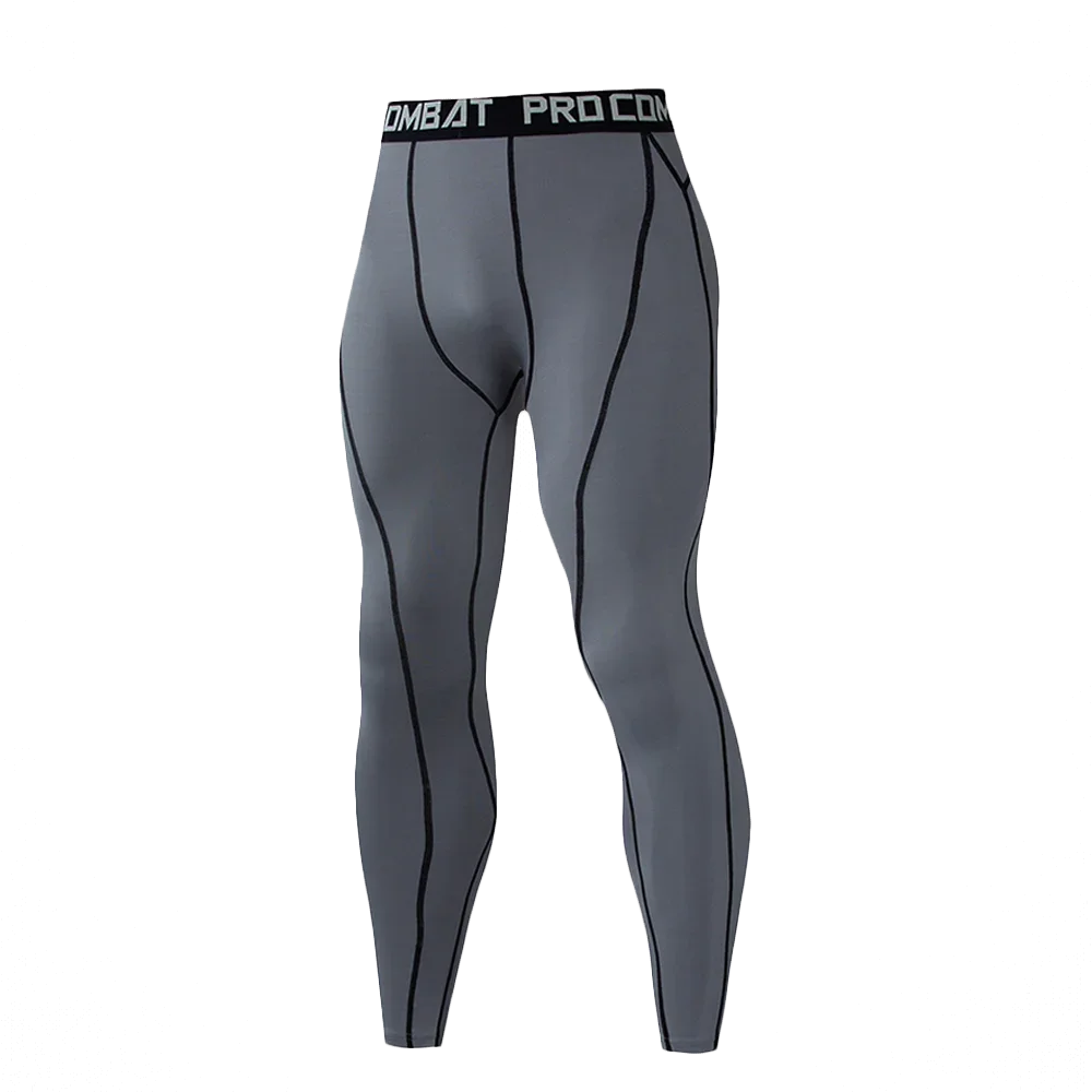 新しいタイトなメンズ春秋冬バスケットボールトレーニング弾性フ - Compression Long Pant のレビューと価格