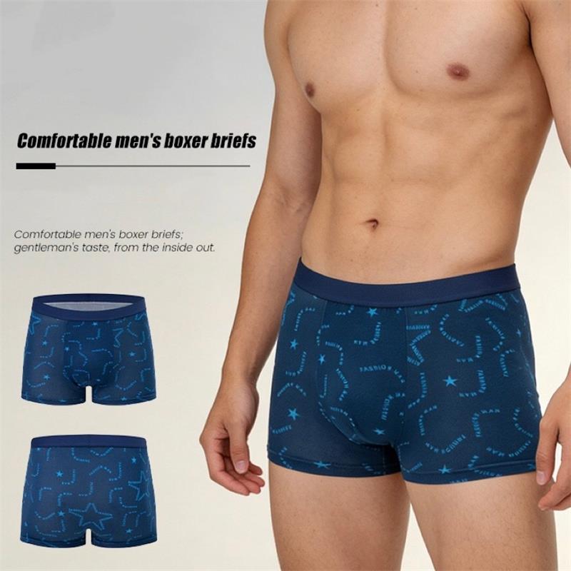 4 ピース/ロット男性の下着セクシーなボクサー快適なソフトフ - Multi Pack Underwear のレビューと価格