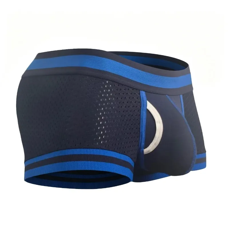 夏用メンズメッシュボクサーブリーフ、U字型立体ポーチ、通気性 - Mesh Sport Boxer のレビューと価格